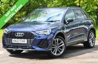 2022 AUDI Q3 1.5 TFSI CoD 35 Black Edition SUV 5dr Petrol Manual Euro 6 (s/s) (150 ps) &pound;22699.00