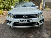 USED 2016 66 VOLKSWAGEN TOUAREG 3.0 TDI V6 BlueMotion Tech R-Line Plus Tiptronic 4WD Euro 6 (s/s) 5dr 2KEYS|PANROOF|TOW|PLUS