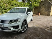 USED 2016 66 VOLKSWAGEN TOUAREG 3.0 TDI V6 BlueMotion Tech R-Line Plus Tiptronic 4WD Euro 6 (s/s) 5dr 2KEYS|PANROOF|TOW|PLUS