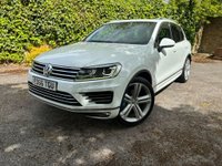 USED 2016 66 VOLKSWAGEN TOUAREG 3.0 TDI V6 BlueMotion Tech R-Line Plus Tiptronic 4WD Euro 6 (s/s) 5dr 2KEYS|PANROOF|TOW|PLUS