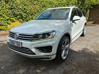 USED 2016 66 VOLKSWAGEN TOUAREG 3.0 TDI V6 BlueMotion Tech R-Line Plus Tiptronic 4WD Euro 6 (s/s) 5dr 2KEYS|PANROOF|TOW|PLUS