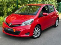 USED 2013 63 TOYOTA YARIS 1.33 Dual VVT-i TR Hatchback 5dr Petrol Multidrive S Euro 5 (101 ps) REAR CAMERA - GREAT HISTORY