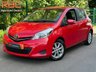 USED 2013 63 TOYOTA YARIS 1.33 Dual VVT-i TR Hatchback 5dr Petrol Multidrive S Euro 5 (101 ps) REAR CAMERA - GREAT HISTORY