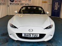 USED 2019 19 MAZDA MX-5 1.5 SKYACTIV-G SE+ Convertible 2dr Petrol Manual Euro 6 (132 ps)+2 KEYS+2 FORMER KEEPERS+ALLOYS+BLUETOOTH+MEDIA+AIRCON+USB+AUX+HPI CLEAR+VOSA MOT HISTORY PRINTOUT, 2 KEYS+2 FORMER KEEPERS+ALLOYS+BLUETOOTH+MEDIA+AIRCON+USB+AUX+HPI CLEAR
