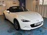 USED 2019 19 MAZDA MX-5 1.5 SKYACTIV-G SE+ Convertible 2dr Petrol Manual Euro 6 (132 ps)+2 KEYS+2 FORMER KEEPERS+ALLOYS+BLUETOOTH+MEDIA+AIRCON+USB+AUX+HPI CLEAR+VOSA MOT HISTORY PRINTOUT, 2 KEYS+2 FORMER KEEPERS+ALLOYS+BLUETOOTH+MEDIA+AIRCON+USB+AUX+HPI CLEAR