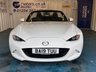 USED 2019 19 MAZDA MX-5 1.5 SKYACTIV-G SE+ Convertible 2dr Petrol Manual Euro 6 (132 ps)+2 KEYS+2 FORMER KEEPERS+ALLOYS+BLUETOOTH+MEDIA+AIRCON+USB+AUX+HPI CLEAR+VOSA MOT HISTORY PRINTOUT, 2 KEYS+2 FORMER KEEPERS+ALLOYS+BLUETOOTH+MEDIA+AIRCON+USB+AUX+HPI CLEAR