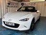 USED 2019 19 MAZDA MX-5 1.5 SKYACTIV-G SE+ Convertible 2dr Petrol Manual Euro 6 (132 ps)+2 KEYS+2 FORMER KEEPERS+ALLOYS+BLUETOOTH+MEDIA+AIRCON+USB+AUX+HPI CLEAR+VOSA MOT HISTORY PRINTOUT, 2 KEYS+2 FORMER KEEPERS+ALLOYS+BLUETOOTH+MEDIA+AIRCON+USB+AUX+HPI CLEAR