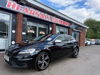 USED 2018 18 VOLVO V40 2.0 T2 R-Design Pro Hatchback 5dr Petrol Manual Euro 6 (s/s) (122 ps) NAV~BLUETOOTH~DAB~CRUISE~HEAT SEATS