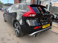 USED 2018 18 VOLVO V40 2.0 T2 R-Design Pro Hatchback 5dr Petrol Manual Euro 6 (s/s) (122 ps) NAV~BLUETOOTH~DAB~CRUISE~HEAT SEATS
