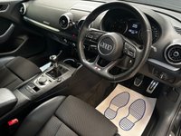 USED 2018 68 AUDI A3 1.5 TFSI CoD 35 S line Sportback 5dr Petrol Manual Euro 6 (s/s) (150 ps) SAT NAV - DAB - BLUETOOTH