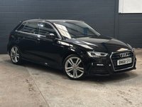 USED 2018 68 AUDI A3 1.5 TFSI CoD 35 S line Sportback 5dr Petrol Manual Euro 6 (s/s) (150 ps) SAT NAV - DAB - BLUETOOTH