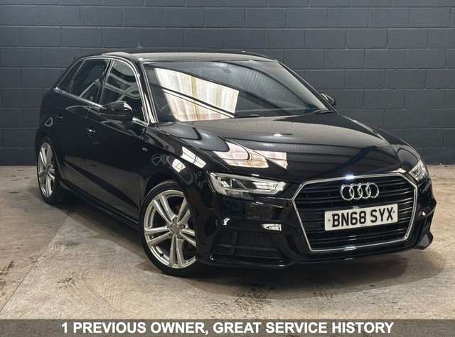 View our Audi A3 1.5 TFSI CoD 35 S line Sportback 5dr Petrol Manual Euro 6 (s/s) (150 ps)