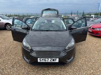 USED 2018 67 FORD FOCUS 1.5T EcoBoost Titanium Hatchback 5dr Petrol Manual Euro 6 (s/s) (150 ps) ABS AND AIR CON