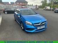 USED 2016 66 MERCEDES-BENZ A-CLASS 2.1 A200d AMG Line Hatchback 5dr Diesel 7G-DCT Euro 6 (s/s) (136 ps) 12 MONTH' S WARRANTY,   AUTO