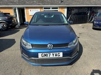 USED 2017 17 VOLKSWAGEN POLO 1.0 BlueMotion Tech Match Edition Hatchback 5dr Petrol Manual Euro 6 (s/s) (60 ps) BlueMotion Technology - Bluetooth Connectivity - Electric Front & Rear Windows - Multifunction Steering Wheel