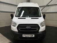 USED 2022 22 FORD TRANSIT 350 2.0 ECOBLUE 130PS RWD L3 H3 TREND - HUGE SPEC - NO VAT 