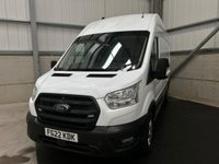 USED 2022 22 FORD TRANSIT 350 2.0 ECOBLUE 130PS RWD L3 H3 TREND - HUGE SPEC - NO VAT 