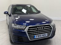 USED 2019 19 AUDI Q7 3.0 TDI V6 50 S line SUV 5dr Diesel Tiptronic quattro Euro 6 (s/s) (286 ps) DIGITAL DASHBOARD + UPGRADED ALLOYS + DELUXE FOUR-ZONE CLIMATE CONTROL