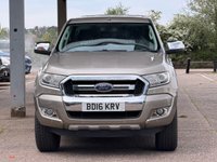 USED 2016 16 FORD RANGER 2.2 TDCi Limited 1 Pickup Double Cab 4dr Diesel Auto 4WD Euro 5 (160 ps) **HPI CLEAR~FRESH MOT+SVS**