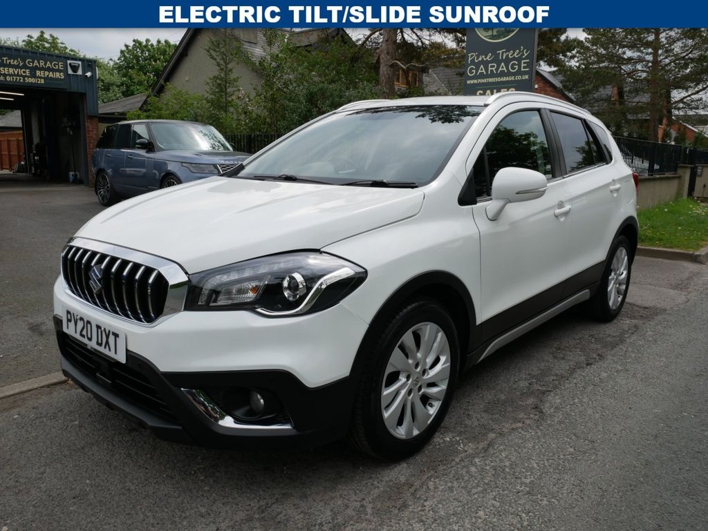 USED 2020 20 SUZUKI SX4 S-CROSS 1.4 Boosterjet GPF SZ5 SUV 5dr Petrol Auto ALLGRIP Euro 6 (s/s) (140 ps) 2 KEYS, BLUETOOTH, PAN ROOF