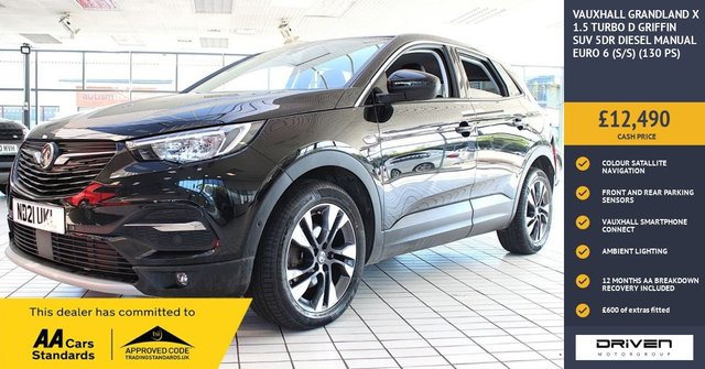 View our VAUXHALL GRANDLAND X
