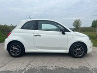 USED 2016 66 FIAT 500 1.2 S Hatchback 3dr Petrol Manual Euro 6 (s/s) (69 bhp) ONLY &pound;20 ROAD TAX + VERY LOW GENUINE MILES + REAR PARKING SENSORS + GOOD SERVICE HISTORY + 65.7 MPG + SPORT KIT + 7' TOUCHSCREEN DISPLAY WITH BLUETOOTH & DAB RADIO + PRIVACY GLASS + FINISHED IN BOSSA NOVA WHITE + HEATED REAR WINDOW + 15' SATIN GRAPHITE ALLOY WHEELS WITH TPMS
