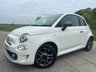 USED 2016 66 FIAT 500 1.2 S Hatchback 3dr Petrol Manual Euro 6 (s/s) (69 bhp) ONLY &pound;20 ROAD TAX + VERY LOW GENUINE MILES + REAR PARKING SENSORS + GOOD SERVICE HISTORY + 65.7 MPG + SPORT KIT + 7' TOUCHSCREEN DISPLAY WITH BLUETOOTH & DAB RADIO + PRIVACY GLASS + FINISHED IN BOSSA NOVA WHITE + HEATED REAR WINDOW + 15' SATIN GRAPHITE ALLOY WHEELS WITH TPMS