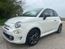 USED 2016 66 FIAT 500 1.2 S Hatchback 3dr Petrol Manual Euro 6 (s/s) (69 bhp) ONLY &pound;20 ROAD TAX + VERY LOW GENUINE MILES + REAR PARKING SENSORS + GOOD SERVICE HISTORY + 65.7 MPG + SPORT KIT + 7' TOUCHSCREEN DISPLAY WITH BLUETOOTH & DAB RADIO + PRIVACY GLASS + FINISHED IN BOSSA NOVA WHITE + HEATED REAR WINDOW + 15' SATIN GRAPHITE ALLOY WHEELS WITH TPMS