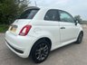 USED 2016 66 FIAT 500 1.2 S Hatchback 3dr Petrol Manual Euro 6 (s/s) (69 bhp) ONLY &pound;20 ROAD TAX + VERY LOW GENUINE MILES + REAR PARKING SENSORS + GOOD SERVICE HISTORY + 65.7 MPG + SPORT KIT + 7' TOUCHSCREEN DISPLAY WITH BLUETOOTH & DAB RADIO + PRIVACY GLASS + FINISHED IN BOSSA NOVA WHITE + HEATED REAR WINDOW + 15' SATIN GRAPHITE ALLOY WHEELS WITH TPMS