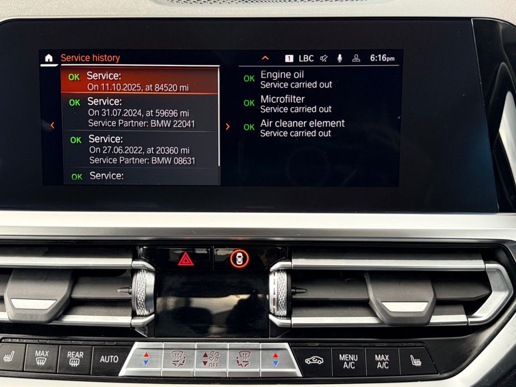 USED 2021 70 BMW 3 SERIES 2.0 318d MHT Sport Saloon 4dr Diesel Hybrid Auto Euro 6 (s/s) (150 ps) APPLE CARPLAY+R/CAMERA+LED+XENON