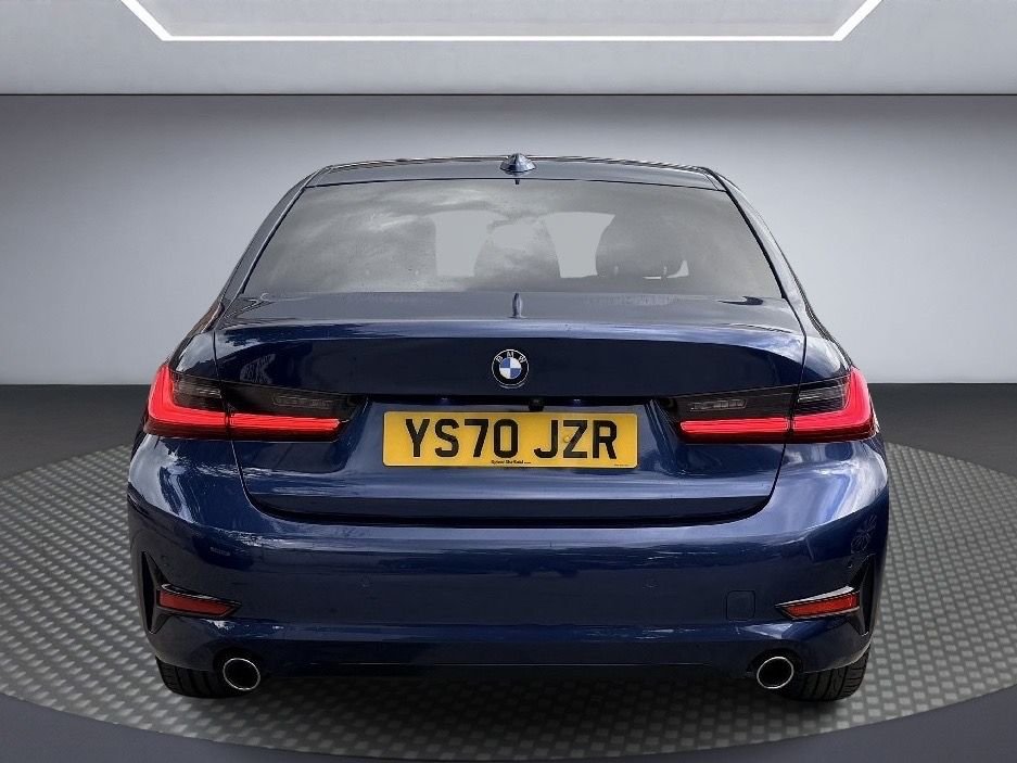 USED 2021 70 BMW 3 SERIES 2.0 318d MHT Sport Saloon 4dr Diesel Hybrid Auto Euro 6 (s/s) (150 ps) APPLE CARPLAY+R/CAMERA+LED+XENON