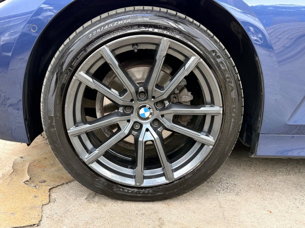 USED 2021 70 BMW 3 SERIES 2.0 318d MHT Sport Saloon 4dr Diesel Hybrid Auto Euro 6 (s/s) (150 ps) APPLE CARPLAY+R/CAMERA+LED+XENON
