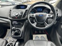 USED 2015 15 FORD KUGA 2.0 TDCi Titanium X Sport AWD Euro 6 (s/s) 5dr CRU+LEATHER+SUNROOF+P-SENSORS