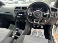 USED 2017 17 VOLKSWAGEN POLO 1.0 TSI R-Line Euro 6 (s/s) 3dr CRU+DAB+ULEZ FREE+P-SENSORS