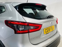 USED 2018 18 NISSAN QASHQAI 1.5 dCi Acenta SUV 5dr Diesel Manual Euro 6 (s/s) (110 ps) Metallic Silver | Black Interior | Bluetooth Media | Low Mileage | ULEZ OK