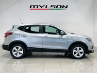 USED 2018 18 NISSAN QASHQAI 1.5 dCi Acenta SUV 5dr Diesel Manual Euro 6 (s/s) (110 ps) Metallic Silver | Black Interior | Bluetooth Media | Low Mileage | ULEZ OK