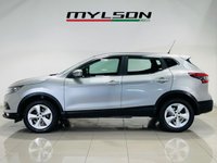 USED 2018 18 NISSAN QASHQAI 1.5 dCi Acenta SUV 5dr Diesel Manual Euro 6 (s/s) (110 ps) Metallic Silver | Black Interior | Bluetooth Media | Low Mileage | ULEZ OK