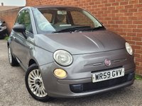 USED 2009 59 FIAT 500 1.2 Pop Hatchback 3dr Petrol Manual Euro 5 (s/s) (69 bhp) 