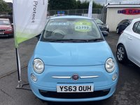 USED 2013 63 FIAT 500 1.2 Pop Hatchback 3dr Petrol Manual Euro 4 (69 bhp) LOW ROAD TAX, LOW INSURANCE,TIMING BELT DONE: