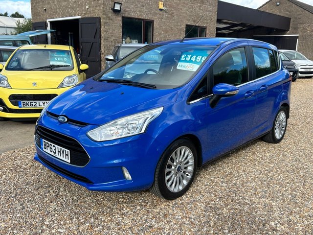 View our FORD B-MAX