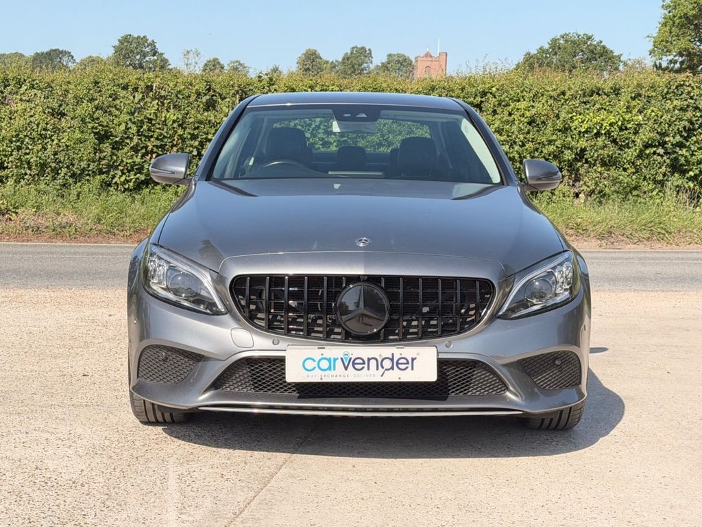 USED 2018 68 MERCEDES-BENZ C-CLASS 1.5 C200 MHEV EQ Boost Sport (Premium) Saloon 4dr Petrol G-Tronic+ Euro 6 (s/s) (198 ps) 4 Services|Camera|Rear & Front Sensors|SatNav|Heated Seats|