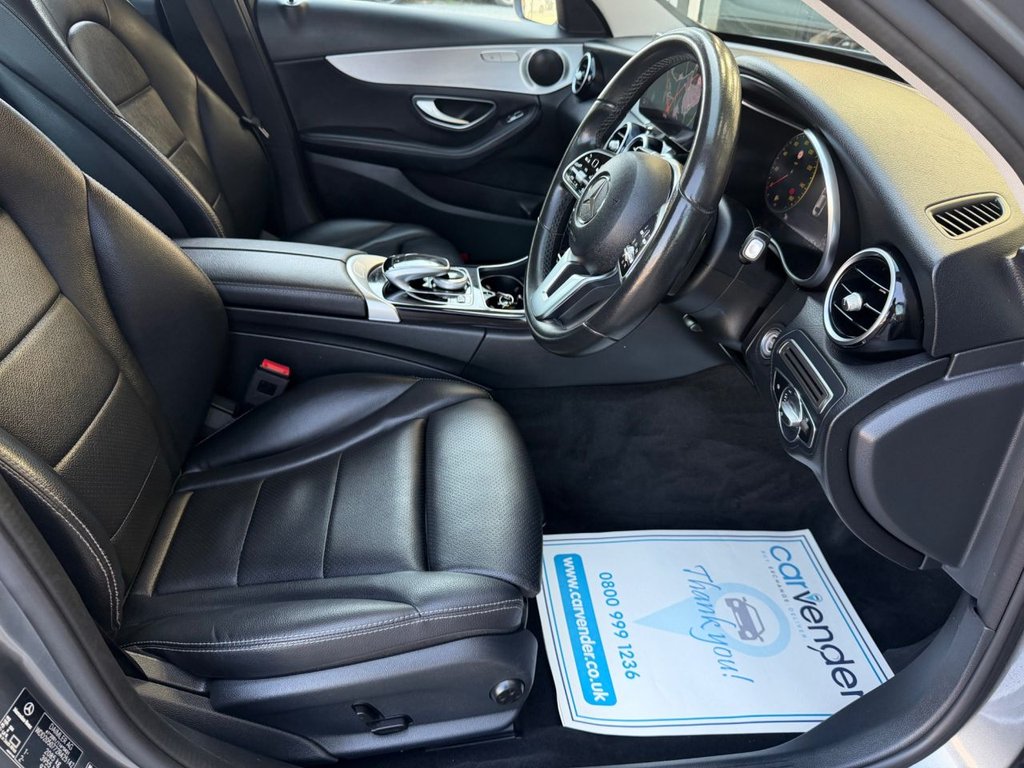 USED 2018 68 MERCEDES-BENZ C-CLASS 1.5 C200 MHEV EQ Boost Sport (Premium) Saloon 4dr Petrol G-Tronic+ Euro 6 (s/s) (198 ps) 4 Services|Camera|Rear & Front Sensors|SatNav|Heated Seats|