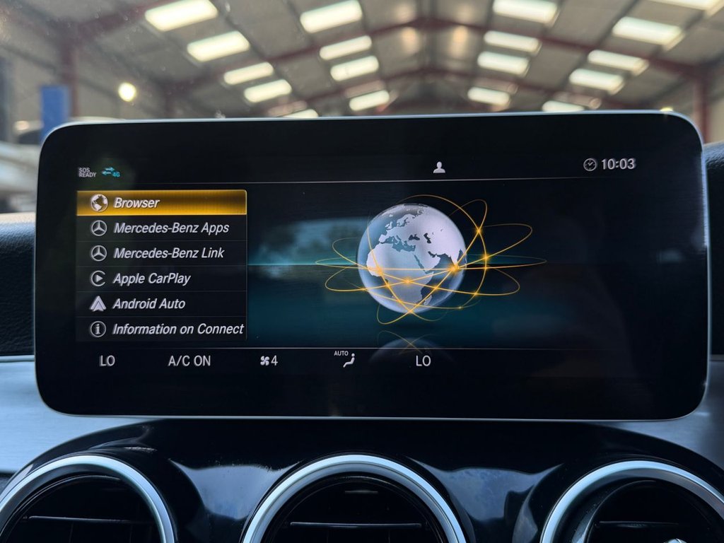 USED 2018 68 MERCEDES-BENZ C-CLASS 1.5 C200 MHEV EQ Boost Sport (Premium) Saloon 4dr Petrol G-Tronic+ Euro 6 (s/s) (198 ps) 4 Services|Camera|Rear & Front Sensors|SatNav|Heated Seats|