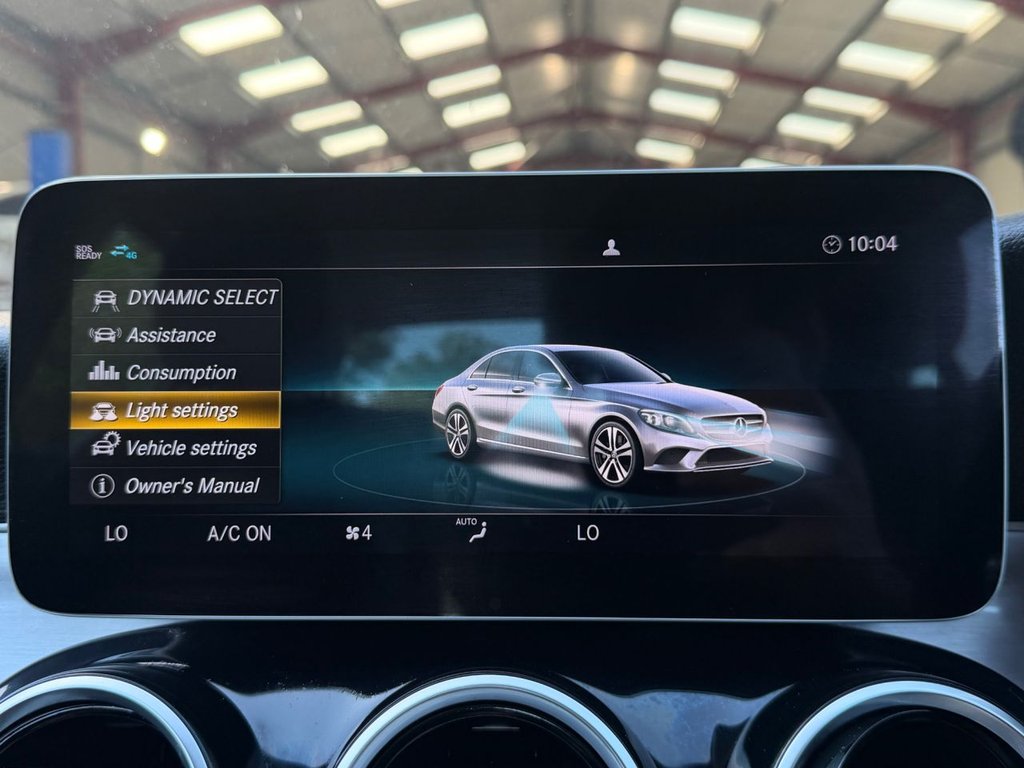 USED 2018 68 MERCEDES-BENZ C-CLASS 1.5 C200 MHEV EQ Boost Sport (Premium) Saloon 4dr Petrol G-Tronic+ Euro 6 (s/s) (198 ps) 4 Services|Camera|Rear & Front Sensors|SatNav|Heated Seats|