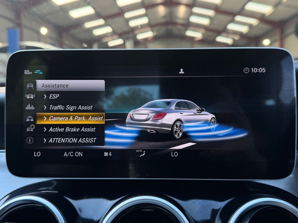 USED 2018 68 MERCEDES-BENZ C-CLASS 1.5 C200 MHEV EQ Boost Sport (Premium) Saloon 4dr Petrol G-Tronic+ Euro 6 (s/s) (198 ps) 4 Services|Camera|Rear & Front Sensors|SatNav|Heated Seats|