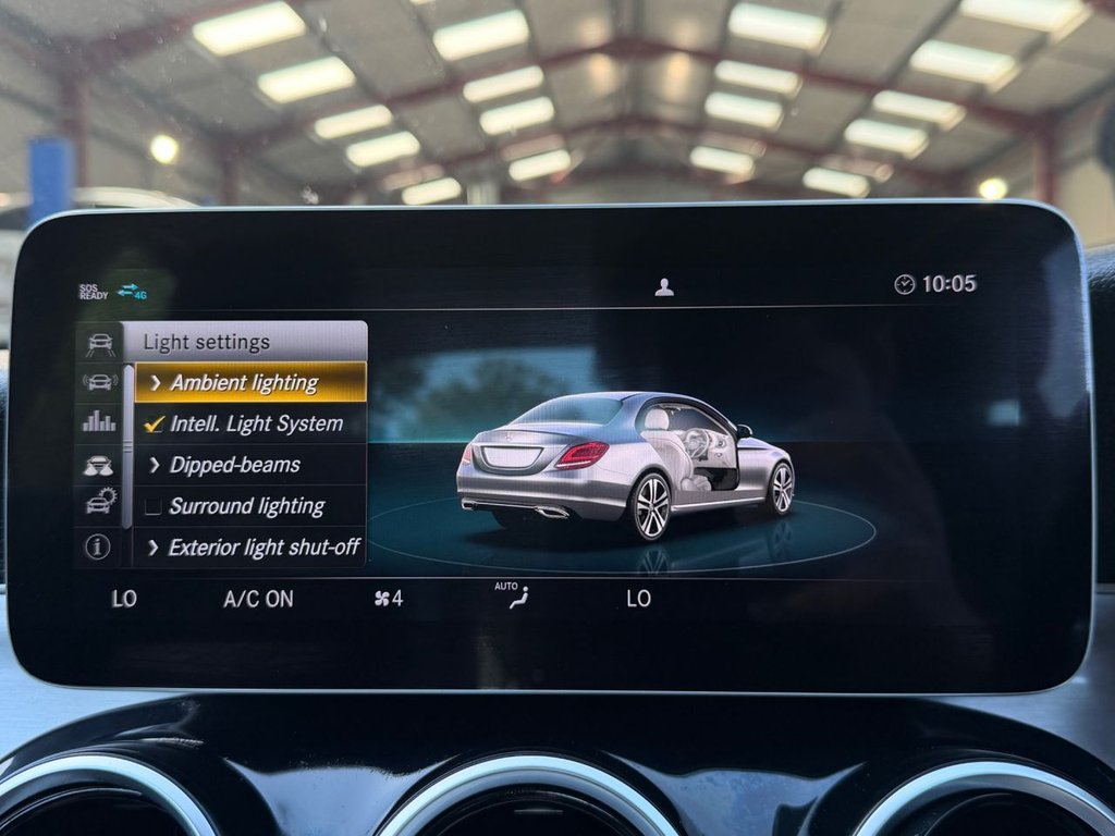 USED 2018 68 MERCEDES-BENZ C-CLASS 1.5 C200 MHEV EQ Boost Sport (Premium) Saloon 4dr Petrol G-Tronic+ Euro 6 (s/s) (198 ps) 4 Services|Camera|Rear & Front Sensors|SatNav|Heated Seats|