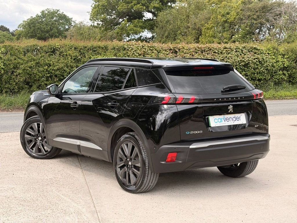 USED 2023 23 PEUGEOT E-2008 50kWh GT Premium SUV 5dr Electric Auto (7kW Charger) (136 ps) 1 Owner|SatNav|Camera|Apple CarPlay/Android Auto|Cruise|