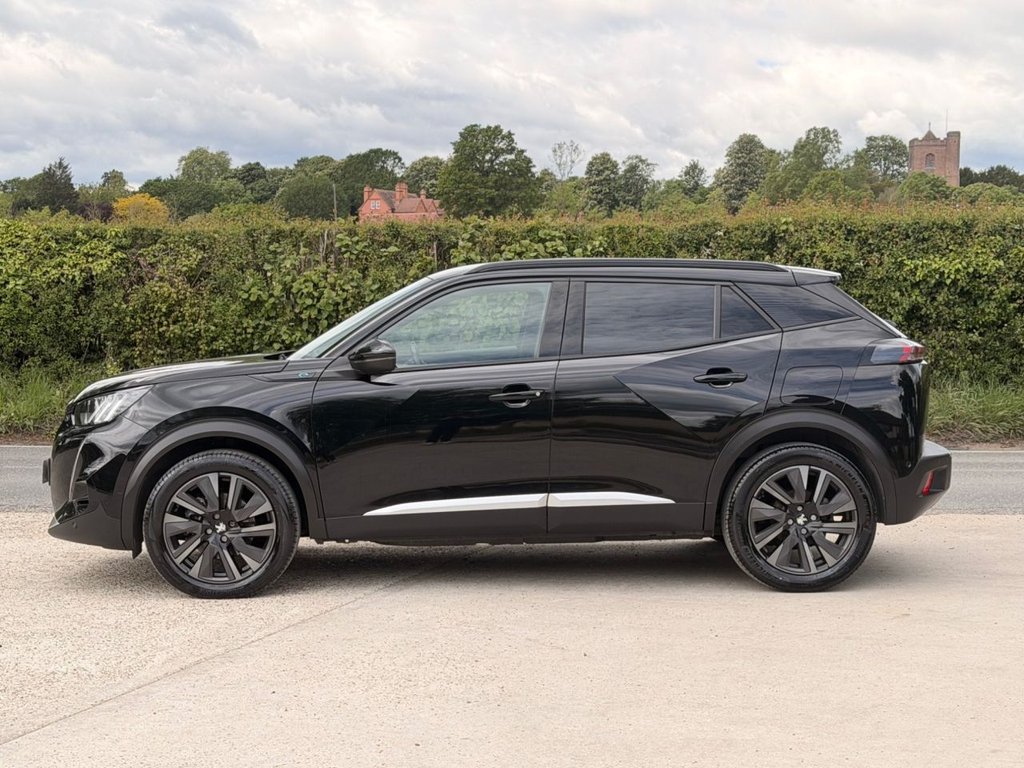 USED 2023 23 PEUGEOT E-2008 50kWh GT Premium SUV 5dr Electric Auto (7kW Charger) (136 ps) 1 Owner|SatNav|Camera|Apple CarPlay/Android Auto|Cruise|