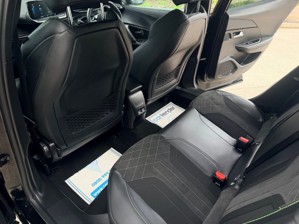 USED 2023 23 PEUGEOT E-2008 50kWh GT Premium SUV 5dr Electric Auto (7kW Charger) (136 ps) 1 Owner|SatNav|Camera|Apple CarPlay/Android Auto|Cruise|