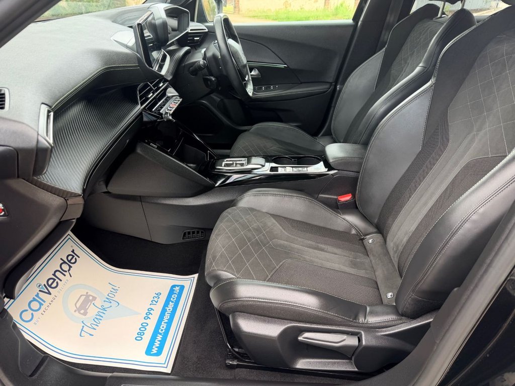 USED 2023 23 PEUGEOT E-2008 50kWh GT Premium SUV 5dr Electric Auto (7kW Charger) (136 ps) 1 Owner|SatNav|Camera|Apple CarPlay/Android Auto|Cruise|